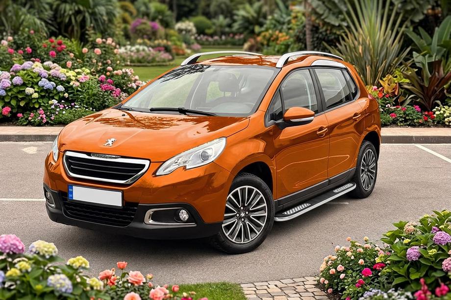 Peugeot 2008 2013-2019 Estribos Laterales Tayga V2 (2 uds., Aluminio) Image
