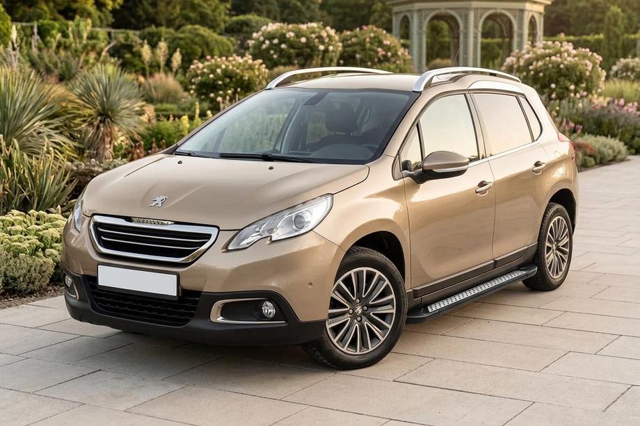 Peugeot 2008 2013-2019 Estribos Laterales New Vision Black (2 uds., Aluminio) Image
