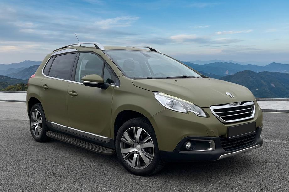 Peugeot 3008 2008-2016 Estribos Laterales Tayga Black (2 uds., Aluminio) Image