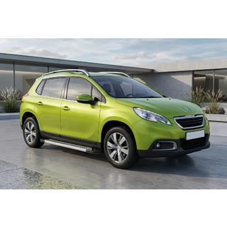 Estribos Laterales New Vision Grey (2 uds., Aluminio) Peugeot 3008 2008-2016 foto 1