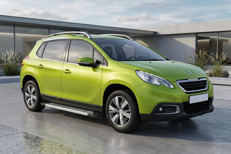 Peugeot 3008 2008-2016 Estribos Laterales New Vision Grey (2 uds., Aluminio) 2014-2016 Image
