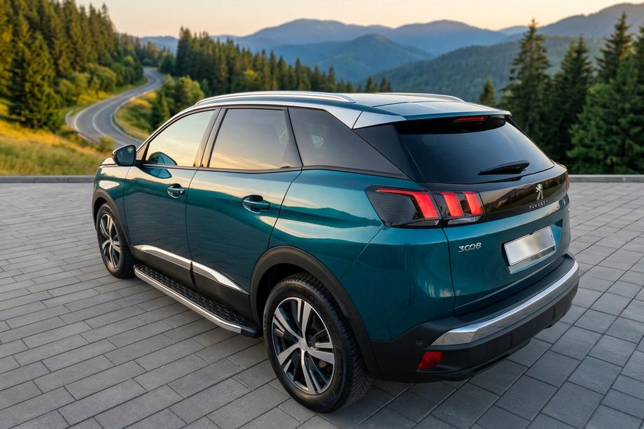 Peugeot 3008 2016-2023 Estribos Laterales BlackLine (2 uds, Aluminio) Image