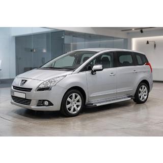 Estribos Laterales New Vision Grey (2 uds., Aluminio) Peugeot 5008 2009-2016 foto 1