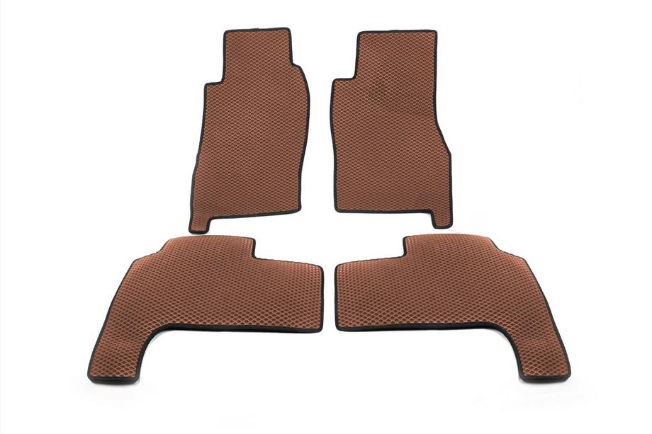 Nissan Patrol Y61 1997-2011 Alfombrillas EVA (rojo ladrillo) Image
