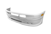 Volkswagen LT 1995-2006 Labio de parachoques delantero con 4 faros (imprimado para pintar) foto 4