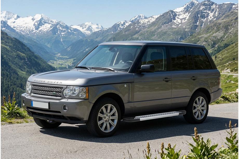 Range Rover III L322 2002-2012 Estribos Laterales New Vision Grey (2 uds., Aluminio) Foto 1