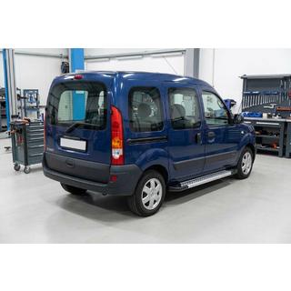 Estribos Laterales New Vision Grey (2 uds., Aluminio) Renault Kangoo 1998-2008 foto 1