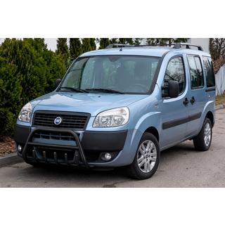 Defensa Delantera WT004 Negra Fiat Doblo I 2005-2010 foto 1
