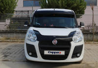 Opel Combo 2012-2018 Visera para parabrisas (negro brillo, 5mm) foto 11
