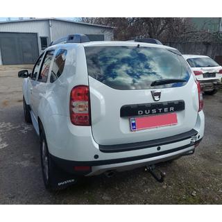 Protector de parachoques trasero EuroCap (ABS) Renault Duster 2008–2017 foto 2