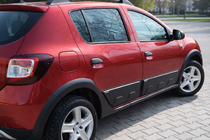 Dacia Sandero 2013-2020 Molduras de Puerta (4 uds, ABS) foto 1
