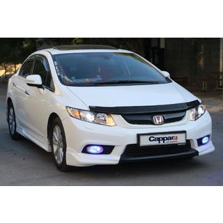 Deflector de capó (EuroCap) Honda Civic Sedan IX 2011-2016 foto 2