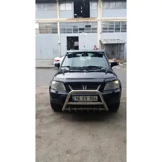 Visera para parabrisas (negro brillo, 5mm) Honda CRV 1996-2001 foto 3
