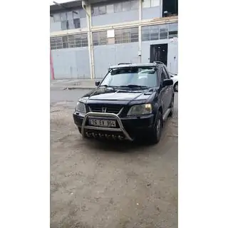 Visera para parabrisas (negro brillo, 5mm) Honda CRV 1996-2001 foto 4