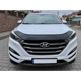 Deflector de capó (EuroCap) Hyundai Tucson TL 2016-2021 foto 1