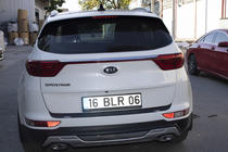 Kia Sportage 2015-2021 Cubierta de parachoques trasero EuroCap 2015-2018 (ABS) foto 7