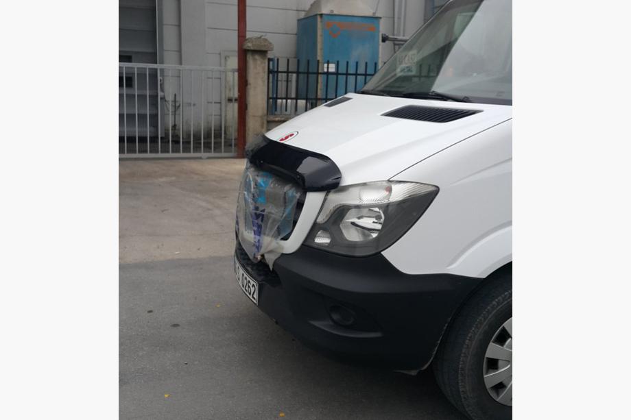 Mercedes Sprinter W906 2006–2018 Deflector de capó 2013+ (V2, EuroCap) Foto 7