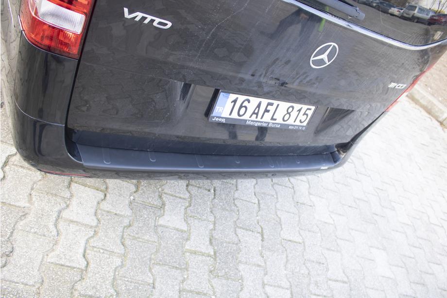 Mercedes Vito/V-class W447 2014- Protector de parachoques trasero EuroCap (ABS) Foto 8