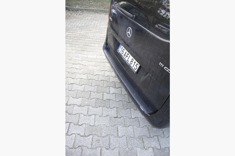 Mercedes Vito/V-class W447 2014- Protector de parachoques trasero EuroCap (ABS) Foto 7