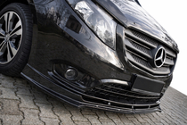 Mercedes Vito/V-class W447 2014- Lip delantero EuroCap (negro) foto 2
