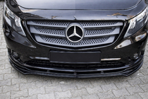Mercedes Vito/V-class W447 2014- Lip delantero EuroCap (negro) foto 1