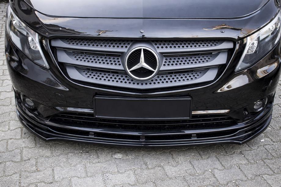 Mercedes Vito/V-class W447 2014- Lip delantero EuroCap (negro) Image