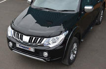Mitsubishi L200 2015-2024 Deflector de capó (2015-2019, EuroCap) foto 2