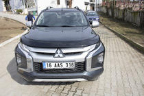 Mitsubishi L200 2015-2024 Deflector de capó (2019+, EuroCap) foto 17