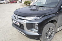 Mitsubishi L200 2015-2024 Deflector de capó (2019+, EuroCap) foto 6