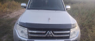 Mitsubishi Pajero Wagon IV 2006-2021 Deflector de capó (EuroCap) foto 3