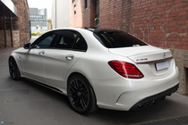 Mercedes C-class W205 2014-2021 Kit de carroceria con parachoques trasero completo (AMG C63-designs 2014-2018) foto 16