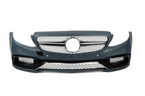 Mercedes C-class W205 2014-2021 Kit de carroceria con parachoques trasero completo (AMG C63-designs 2014-2018) foto 6