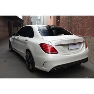 Kit de carroceria con parachoques trasero completo (AMG C63-designs 2014-2018) Mercedes C-class W205 2014-2021 foto 4