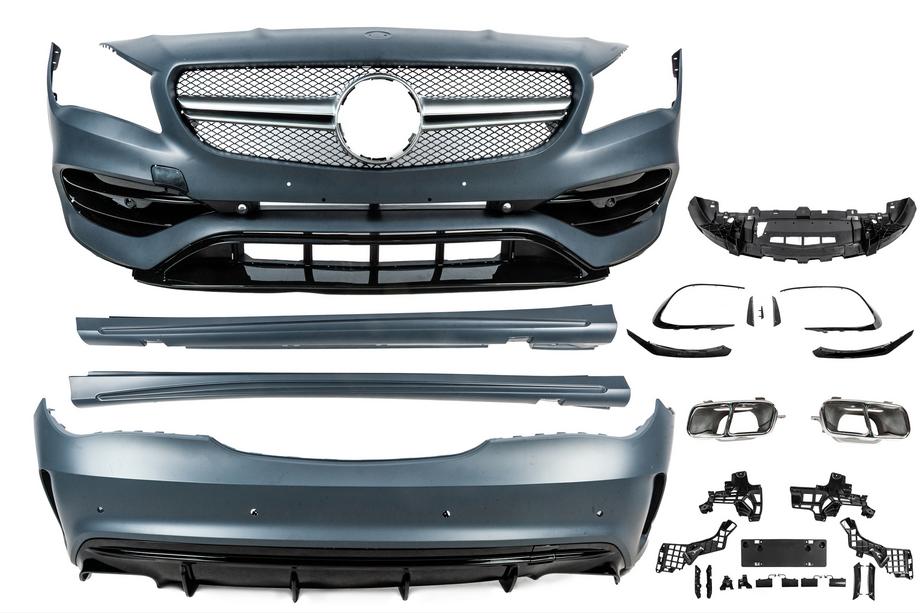 Mercedes CLA C117 2013-2019 Kit de carrocería (AMG) Foto 1