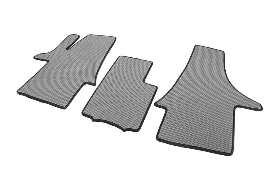 Volkswagen T5 2010-2015 Alfombrillas EVA (grises, delanteras, para 1+1) Foto 3