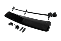Nissan NP300 1999-2015 Visera parabrisas (negro brillo, 5mm) foto 4