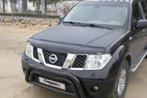 Nissan Navara 2006-2015 Deflector de capó (EuroCap) foto 2