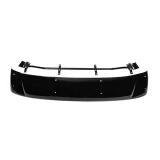 Visera parabrisas (negro brillo, 5mm) foto 2