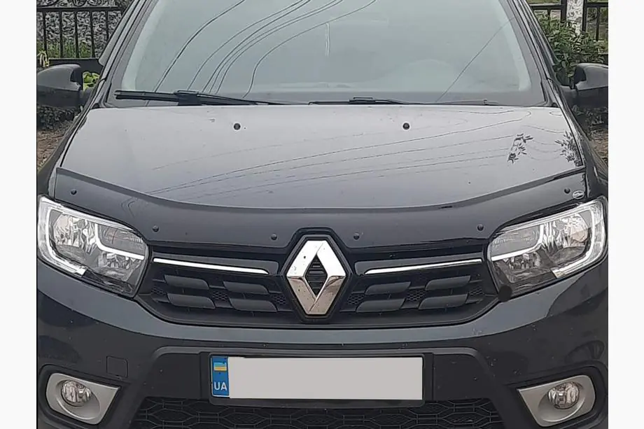 Renault Sandero 2013-2022 Deflector de capó (EuroCap) Foto 6