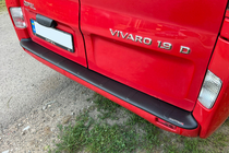 Nissan Primastar 2002-2014 Protector de parachoques trasero EuroCap (ABS) foto 2