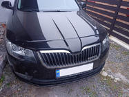 Skoda Superb 2009-2015 Deflector de capó 2013-2015 (EuroCap) foto 1
