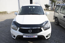 SsangYong Korando 2010-2019 Deflector de capó EuroCap (para Korando Sports) foto 2