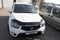 SsangYong Korando 2010-2019 Deflector de capó EuroCap (para Korando Sports) foto 3