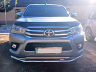 Toyota Hilux 2015- Deflector de capó (2015-2020, EuroCap) foto 10