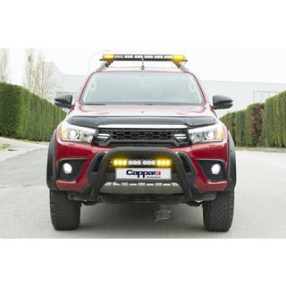 Deflector de capó (2015-2020, EuroCap) Toyota Hilux 2015- foto 3