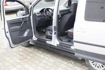 Volkswagen Caddy 2015-2020 Protectores de umbral de puerta EuroCap (2 uds., ABS) foto 9