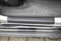 Volkswagen Caddy 2015-2020 Protectores de umbral de puerta EuroCap (2 uds., ABS) foto 2