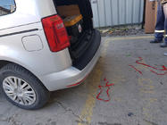 Volkswagen Caddy 2015-2020 Protector de parachoques trasero EuroCap (ABS) foto 2