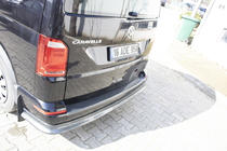 Volkswagen T6 2015-2024 Alerón trasero tipo lip acabado carbono (ABS) foto 4
