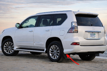 Lexus GX460 2009-2023 Guardabarros traseros Premium (2 uds., 2013+) foto 1